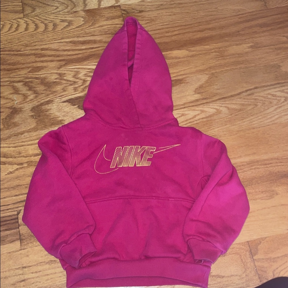 Nike Girls Fuchsia Hoodie